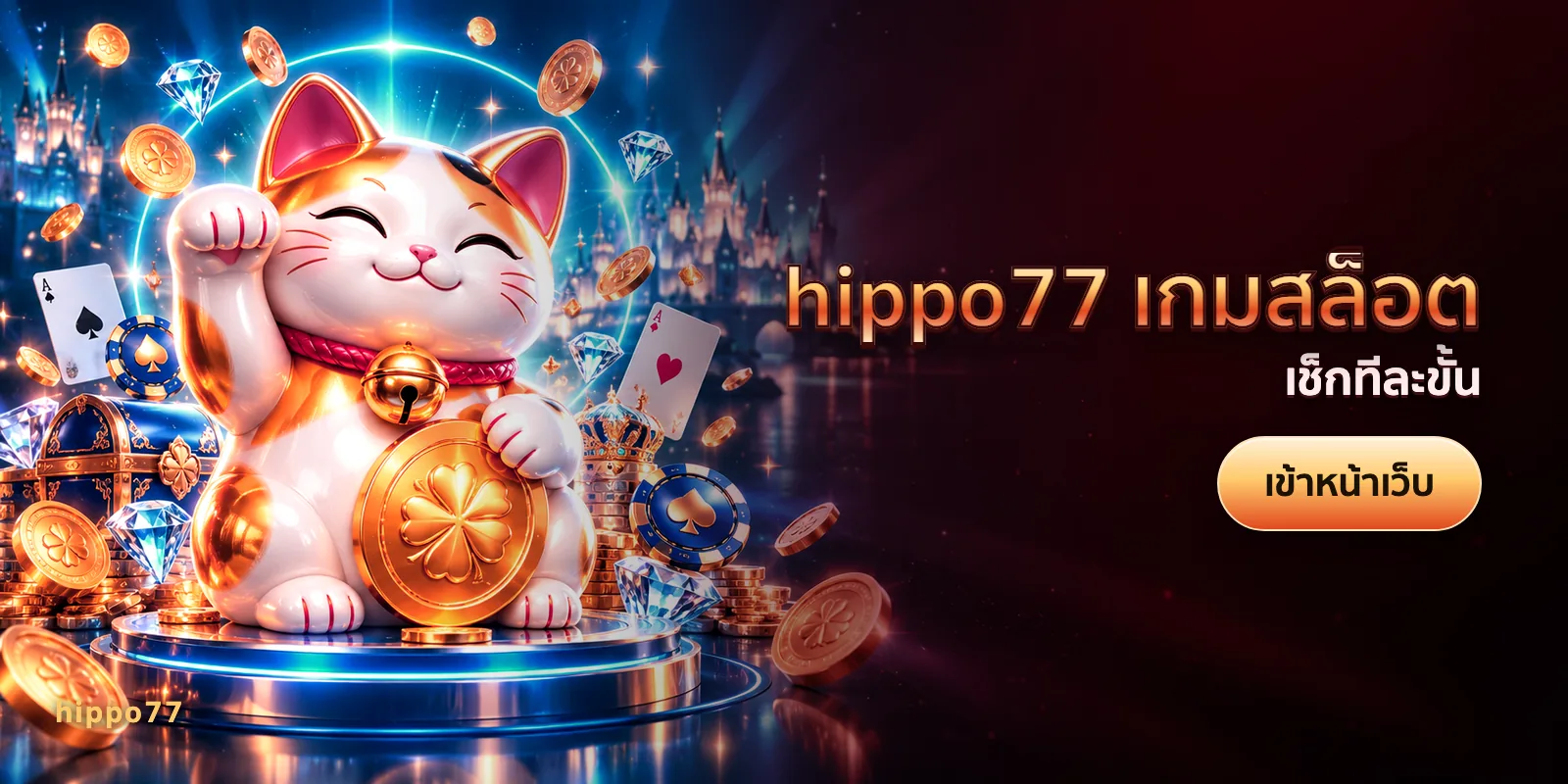 ภาพประกอบบทความ hippo77 เกมสล็อต — เช็กทีละขั้น